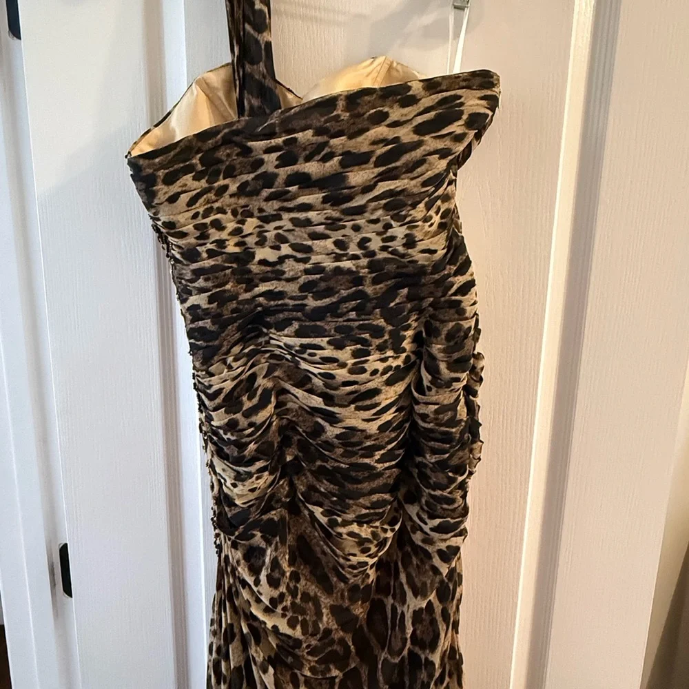 Leopard Print Evening Gown - Picture 5 of 9